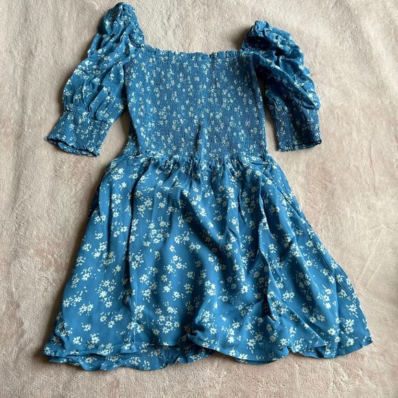 ✨ SALE NEW Reformation Elle Mini Floral Dress Sz4 Lassen - Picture 5 of 8